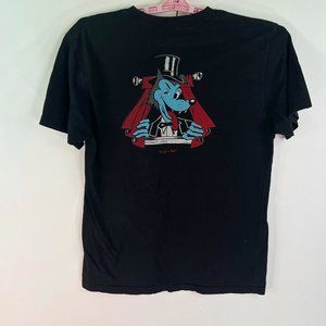 Lurkville Ready or Not T Shirt Mens Size L Black Graphic Tee